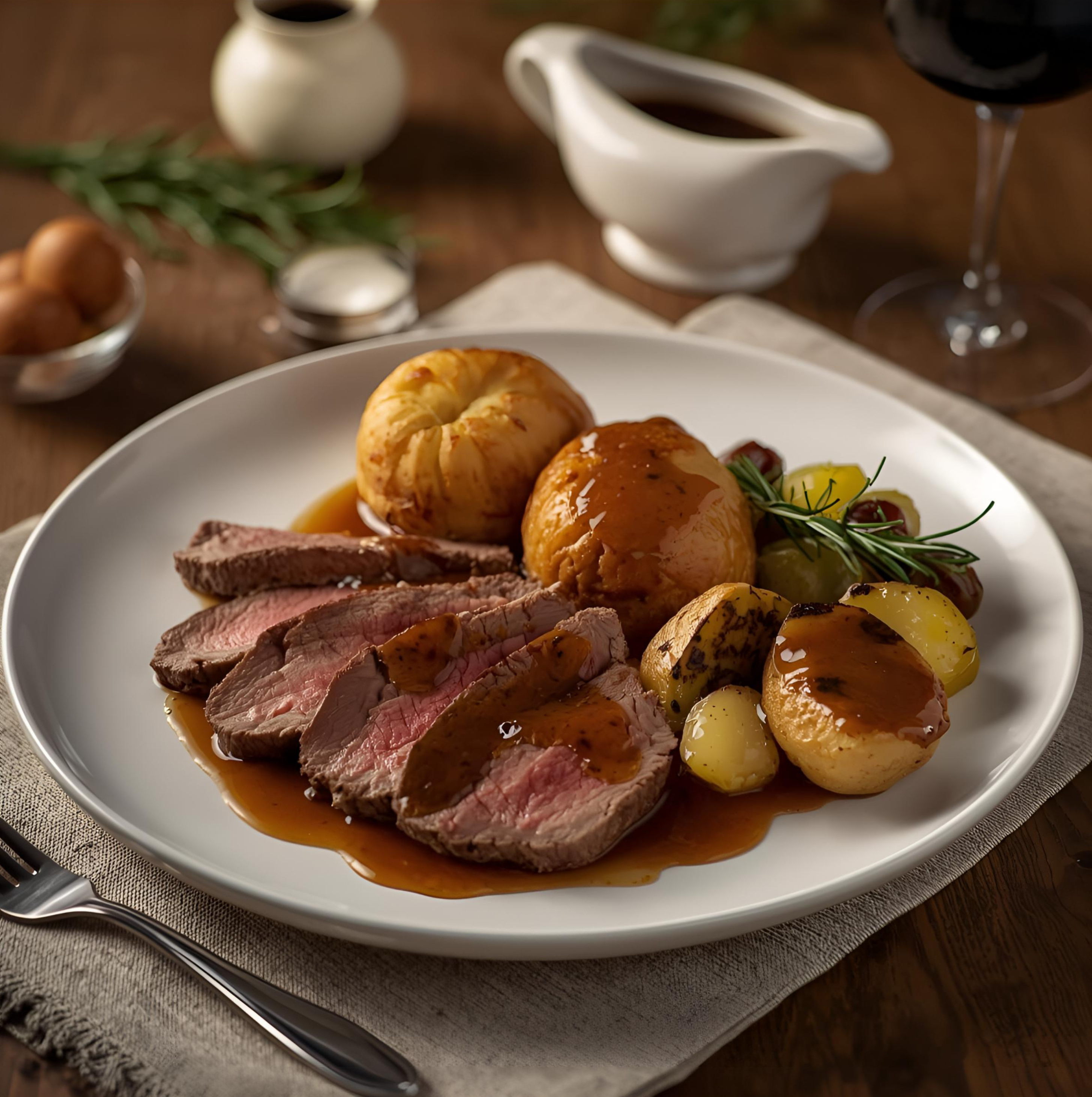 Elements of a Sunday roast cooked with Thermomix® help